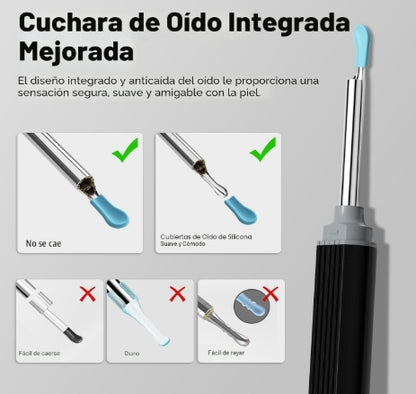 Limpiador de Oidos con Cámara